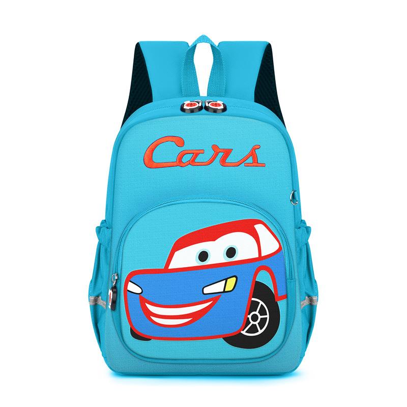 Nuovo Zaino Cartoon Auto per Bambini Ragazzi Ragazze Carina Borsa Scuola Materna Bambini Studente Cartella