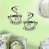 Mural Decal Kitchen Restaurant Wall Decor Art Vinyl Cafe Tea Wall Stickers Coffee Cups Stickers