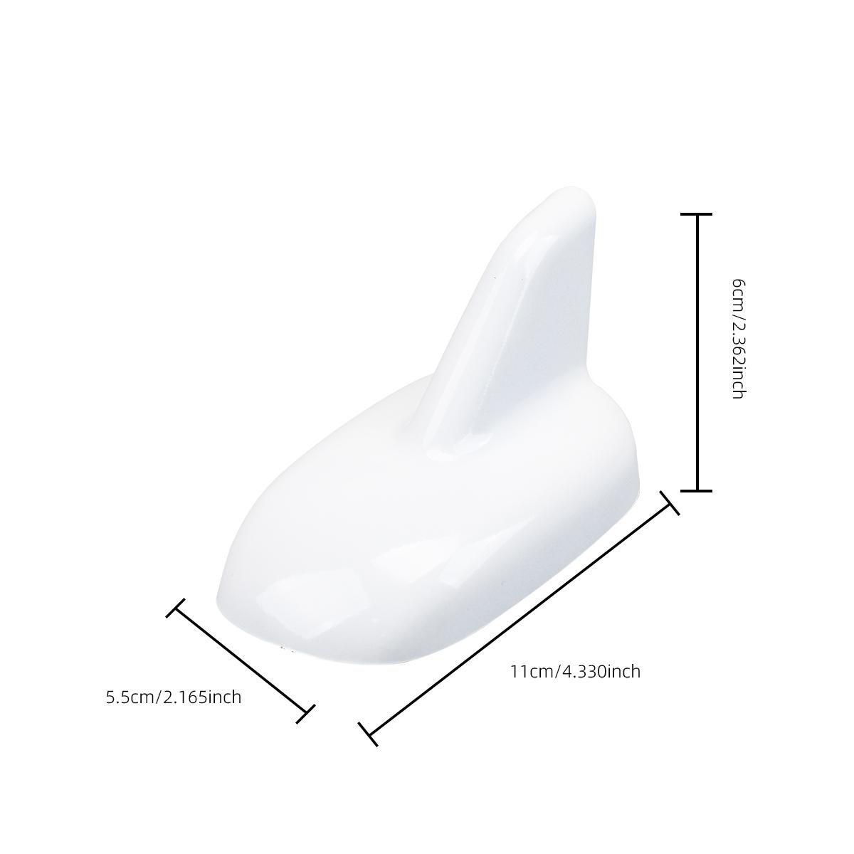 

Наклейка на антенну «Акулий плавник» для автомобиля, аксессуары для модификации автомобиля, наклейка на крышу для стайлинга автомобиля, универсальные аксессуары белый