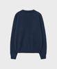 NOIRER Loose Fit Boucle Knit (Navy)