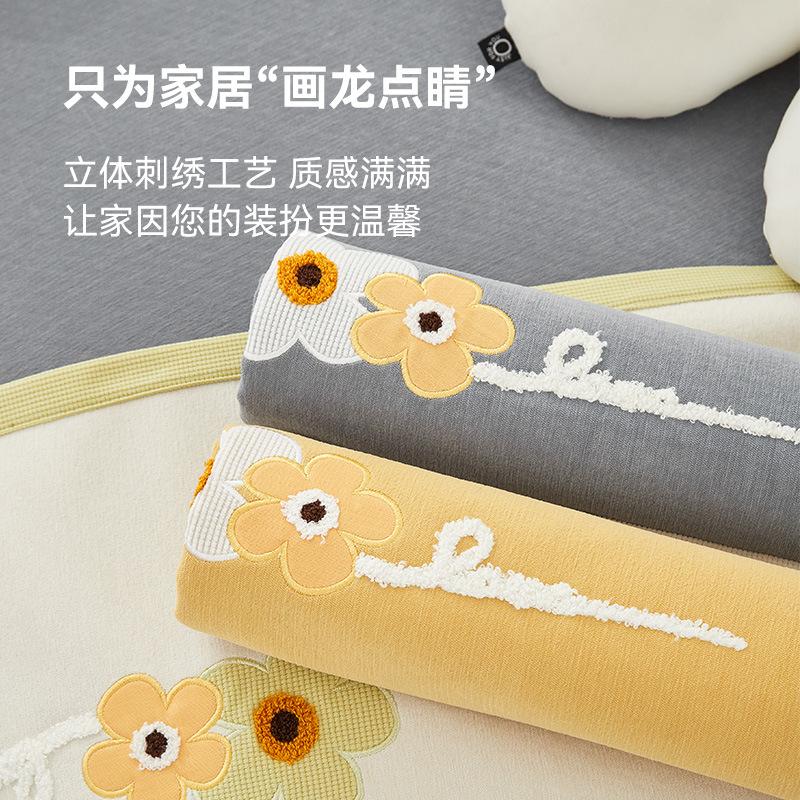 Chenille Embroidery Sofa Cover Soft Solid Color Couch Cover Living Room Modern Simple Universal Non-slip Anti-wrinkle Sofa Towel