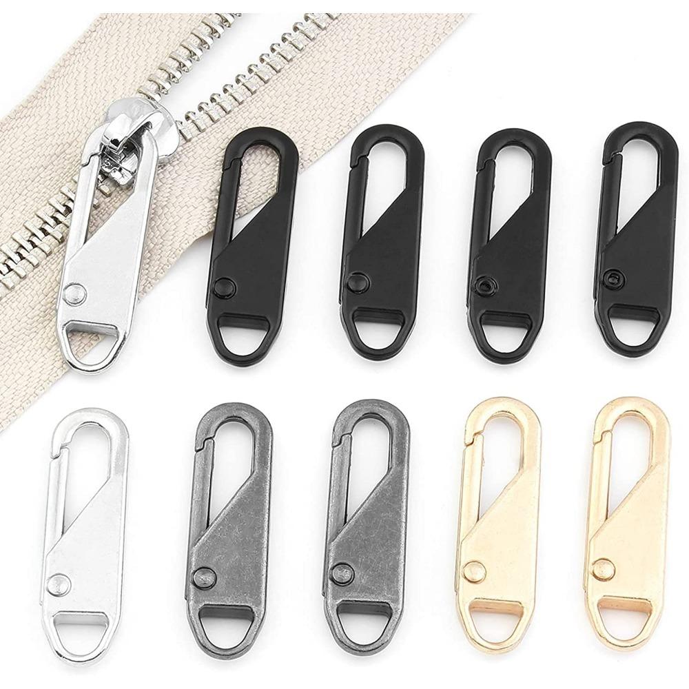 

Instant Zipper Fixer Tool – 5/10PCS Universal Zipper Repair Kit with Strong Hold – Perfect for Clothing, Luggage & Outdoor Gear 5pcs чорний