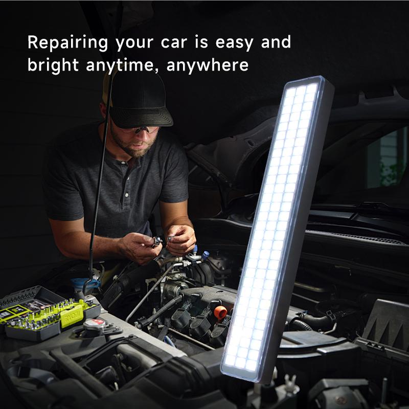 30 60 90 LED Emergency Lights 2Modes Fire Fighting Lamp Wall-mounted Rechargeable Bulb Outdoor Camping Lights for Power Outage