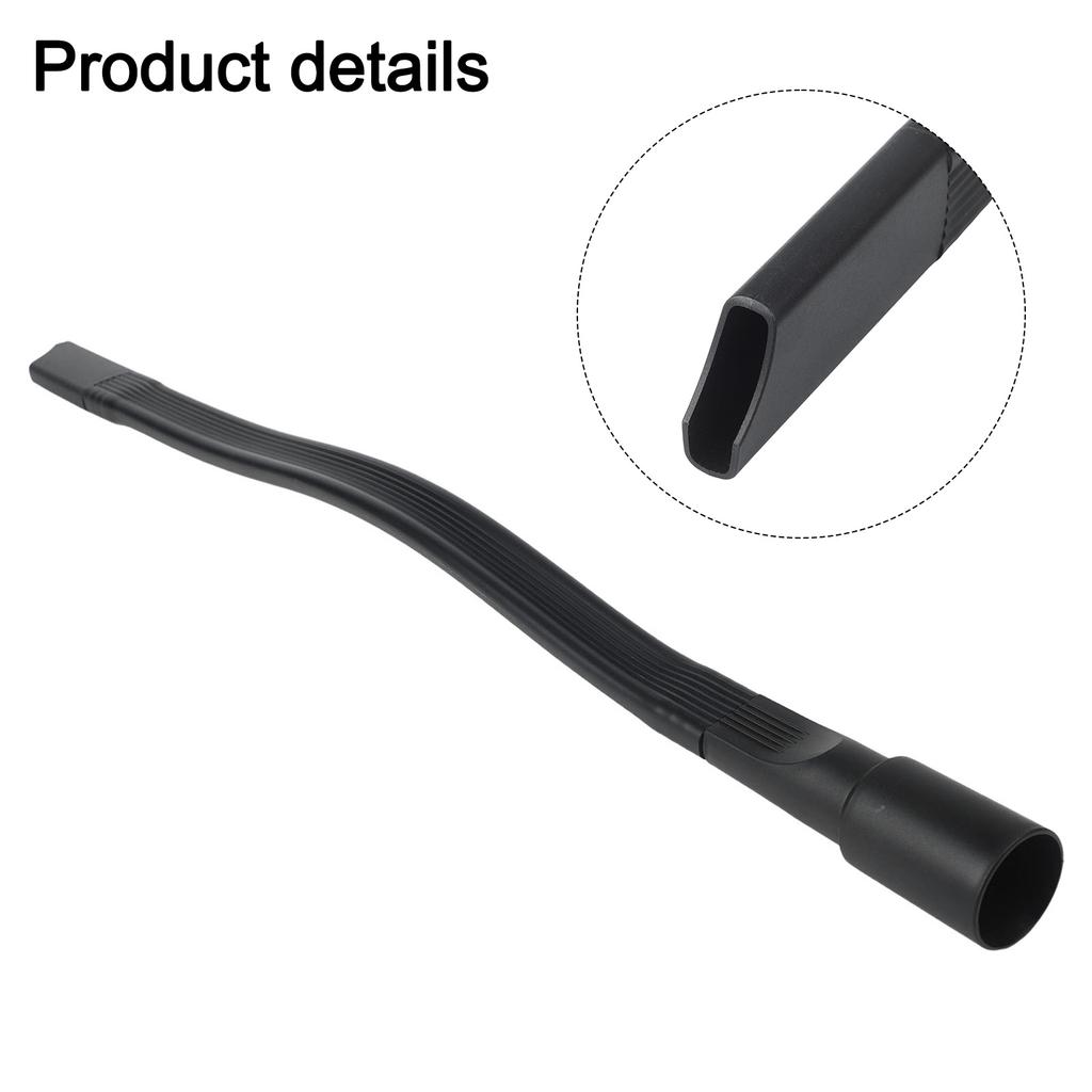 Construction Vacuum Cleaner Flexible Crevice Nozzle Efficient Suction