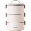 TAFUCO Multi-layer Microwaveable 316L SS Lunch Box