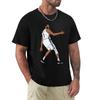 Mikal Bridges 3 Point Celebration (Brooklyn) Tshirt Stylish Print Short Sleeve Tee