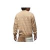 Jordan Essentials Holiday Logo Print Fleecefutter Lässiges Langarm-Sweatshirt Herren Tops Mais FD7464-200