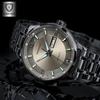 Gu Ba Sen Men's Waterproof Luminous Imitation Mechanical Watch with Calendar