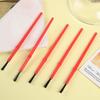 10.5'' Red Handle Kids' DIY Graffiti Paint Brushes - Plastic & Soft Bristle