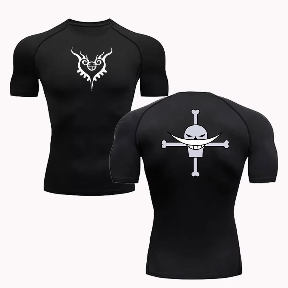 Men s Stretch Compression Shirts Gym & Sports Running T-Shirts Lightweight Breathable Training Short-Sleeve Tops S