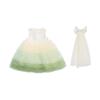 2025 Princess Birthday Dress - Girls' Summer Puffy Gauze Gown