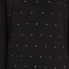Armani Exchange FW23 Studded Round Neck Loose Long Sleeve Dress Women Dresses Black 6RYA5B-YM1LZ-1200