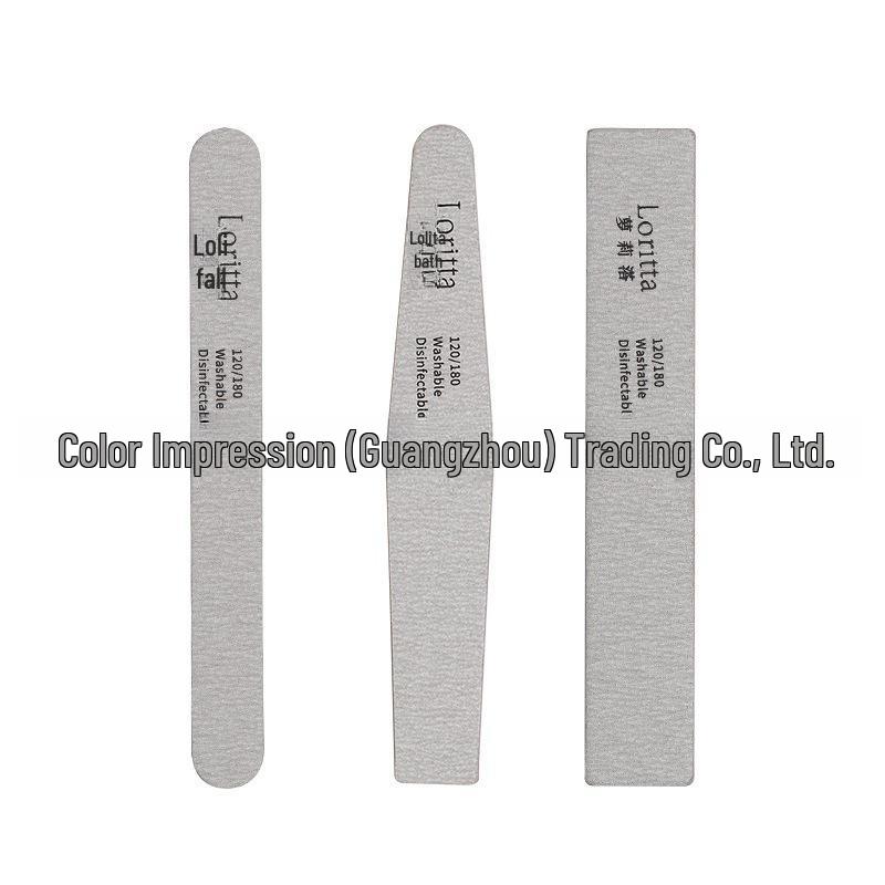 Pilă de unghii Lolita lavabilă, rezistentă la uzură: Bandă Abrazivă de Calitate Profesională pentru Salon pentru Îndepărtarea Ojei