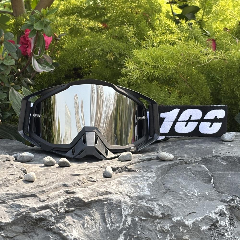 100 Motorcycle Goggles Cycling Glasses Outdoor Off-Road Ski Sport MX ATV Dirt Bike Racing Glasses Motocross Goggles