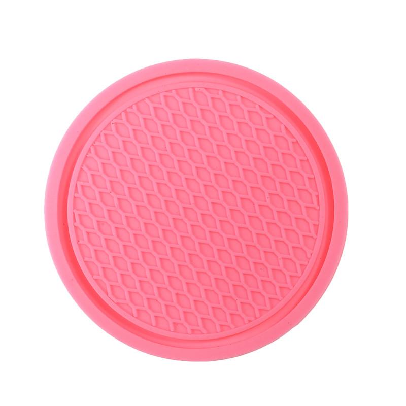 Posavasos Universal de Nido de Abeja para Coche Alfombrilla Antideslizante para Coche Accesorios de Interior