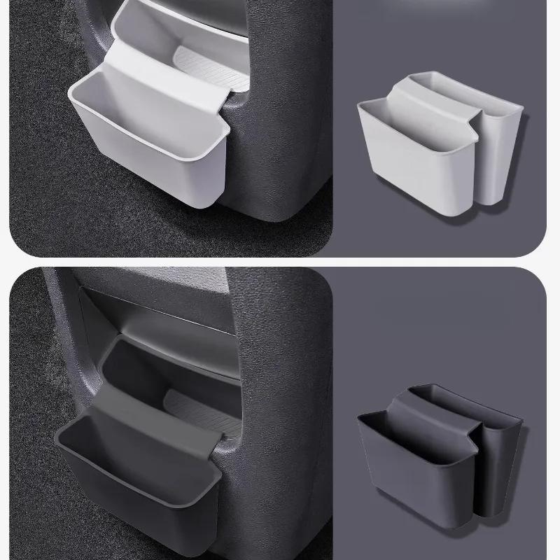 Rear Discharge Area: Trendy Silicone Storage Box For BYD Sealion 06 DM-i To Keep Car Interior Tidy Accessories