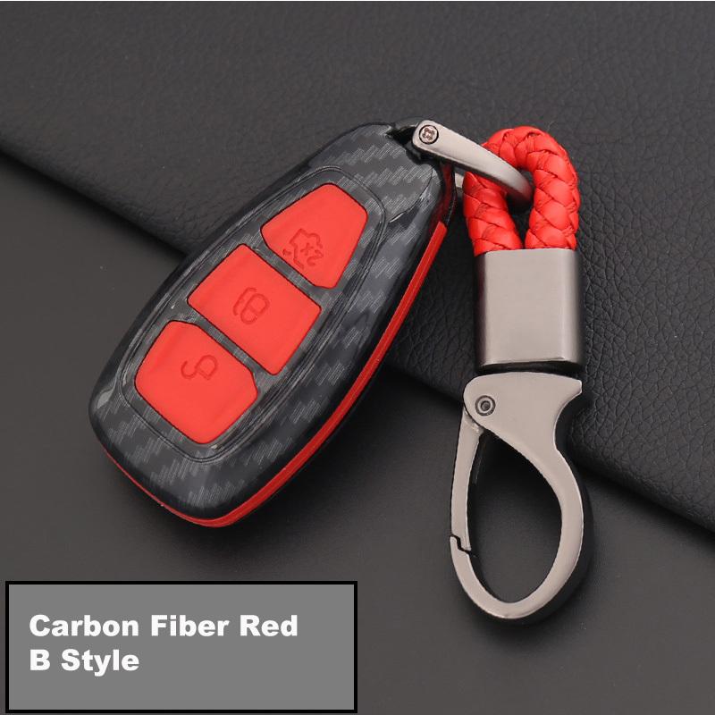 Car Smart Remote Key Cover Case Shell Fob Keychain Abs For Ford Focus Station Wagon Mondeo Mk3 Mk4 Kuga Fiesta C-Max Galaxy