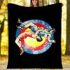 wrestling Theme Printed Blanket - Perfect for Couch, Bed, Travel & Outdoor Use | Machine Washable, Cozy & Durable.