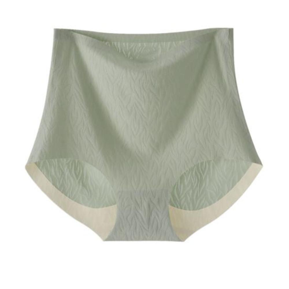 Women Briefs Solid Color Thin Breathable Elastic Lifting Buttocks Abdominal Tuck Underwear High Waist Seamless Underwear