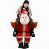 Reindeer & Gingerbread Man Inflatable Santa Costume for Christmas Party Stage Props