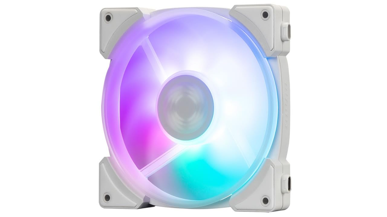 

IN WIN Cableless modular silent 140mm ARGB white Lynx LN140P fan, model, 3-pack, [IW-FN-LN140P-3PK] білий