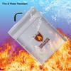Portable Fireproof Document Bag Fixed Bag Home Office Safe Fireproof Waterproof Briefcase