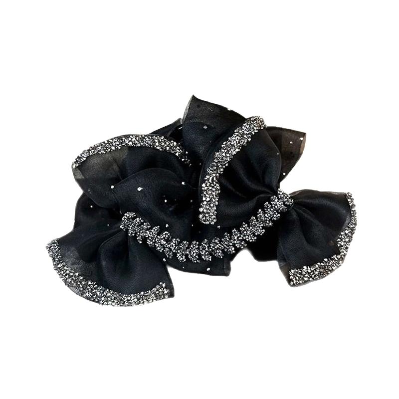 

.1Pc Exquisite Elegant Sweet Mesh Bow Hair Clip Women s After Brain Hairpin Headwear Accessories Gifts