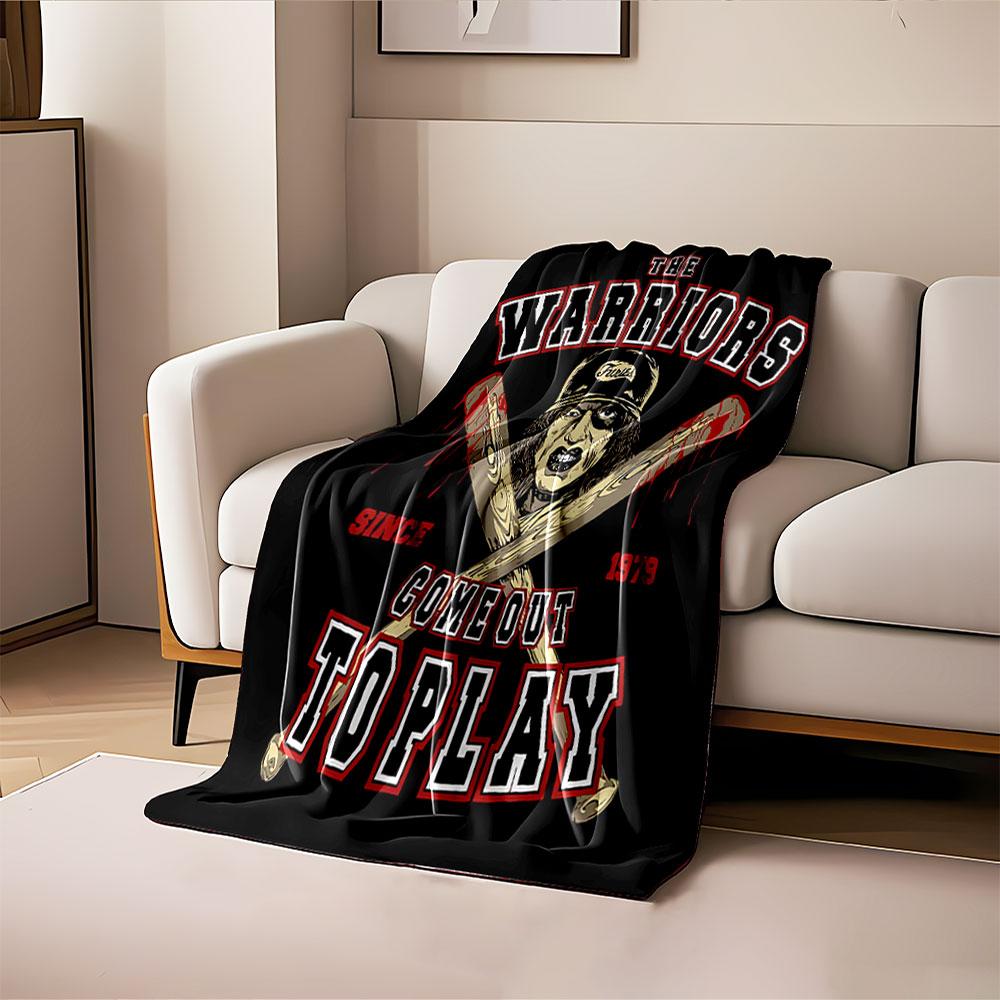 Warriors Movie Blanket Design for all seasons blanket lunch break throw gift