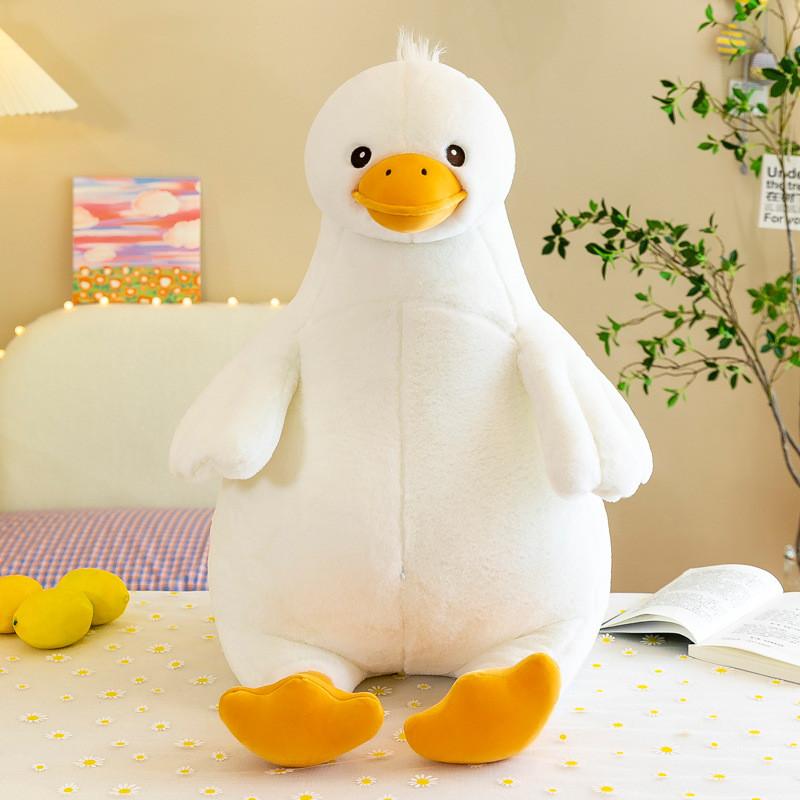 

Плюшевый Гусь Очаровательная Игрушка Мультяшная Девочка Компаньон для Сна Подарок на День Рождения Детская Кукла
