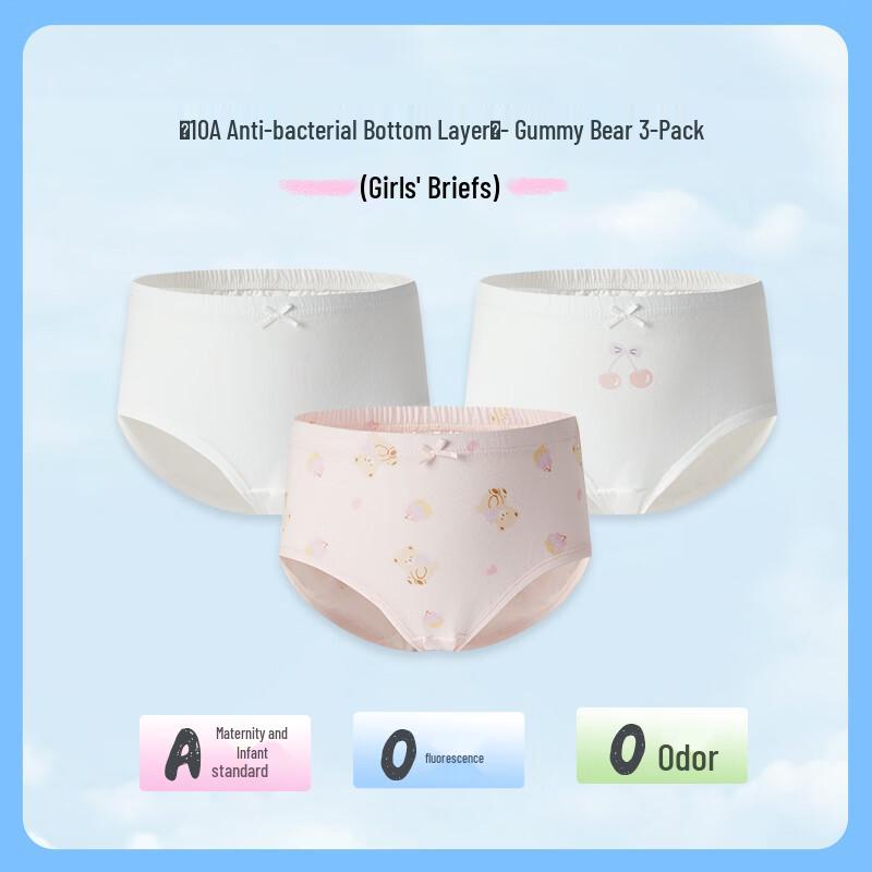 Kids' Cotton Underwear 3-Pack