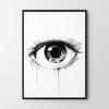 Plakat czarne oko