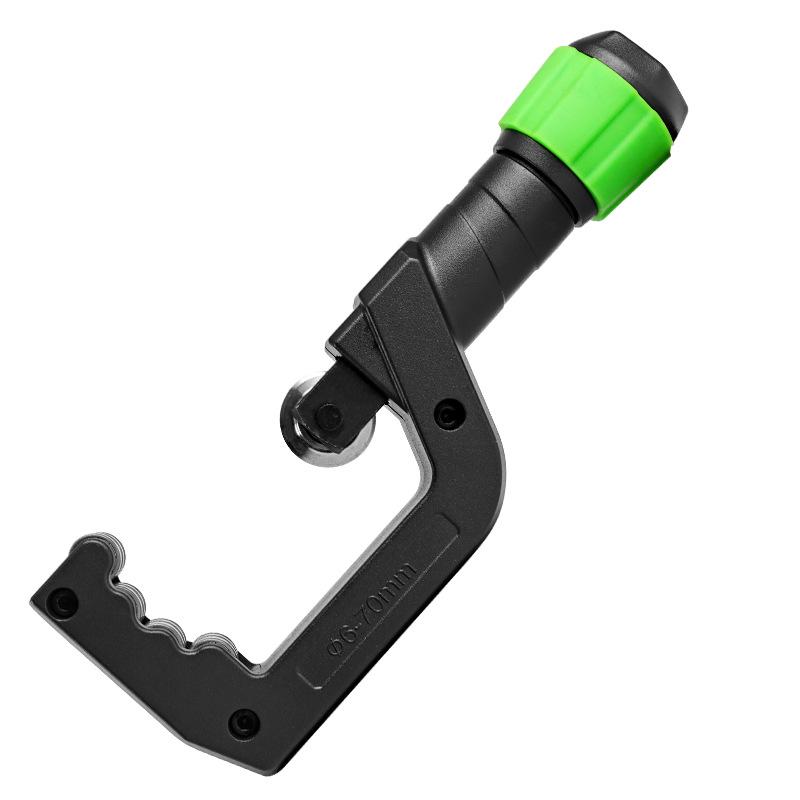 Pipe Cutter: Bearing Type for PVC, Stainless Steel, Copper - Manual, Durable Design