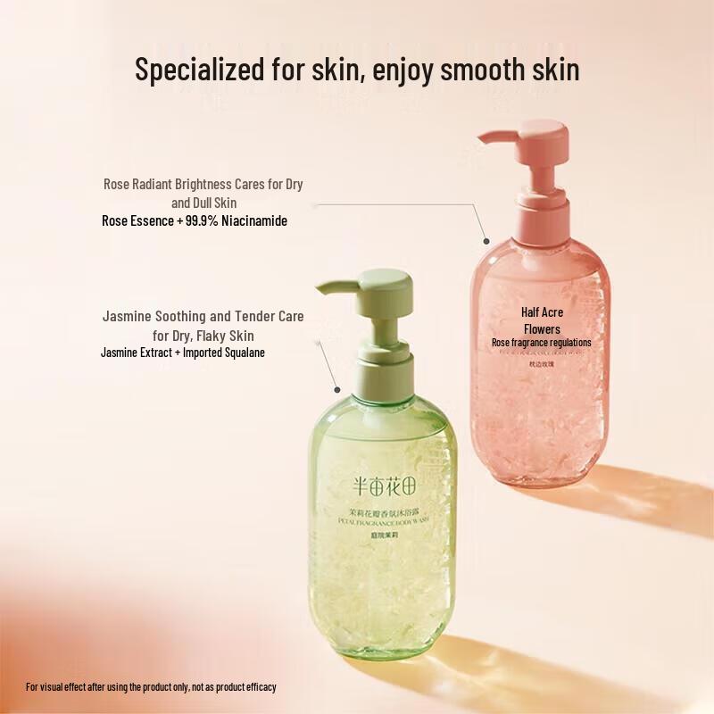 Ban Mian Hua Tian Rose Petal Scented Shower Gel