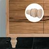 1pcs 6x10cm Round Sofa Legs Decorative Wooden Column Legs Table Legs Solid Wood Furniture Legs For Sofa Cabinet Table And Bed