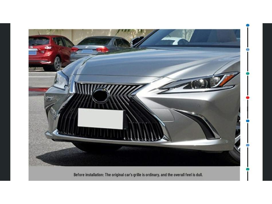 18-25 Lexus ES200/ES300h Exterior LS Grille Modification