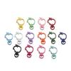 10pcs Cat Heart Snap Hook Trigger Clips Buckles for Keychain Lobster Lobster Clasp Hooks for Key Ring Clasp Jewelry Accessories