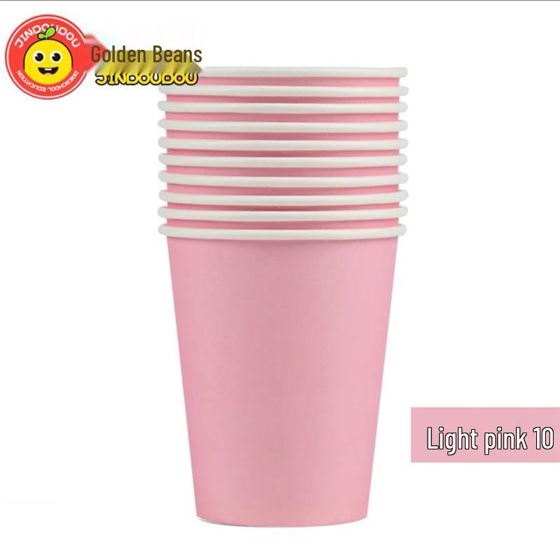 Children's DIY Craft Kit: Eco-Friendly Color Paper Cups for Kindergarten Art Projects