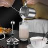 Montalatte Manuale a Doppio Strato in Acciaio Inossidabile 304 per Latte Art