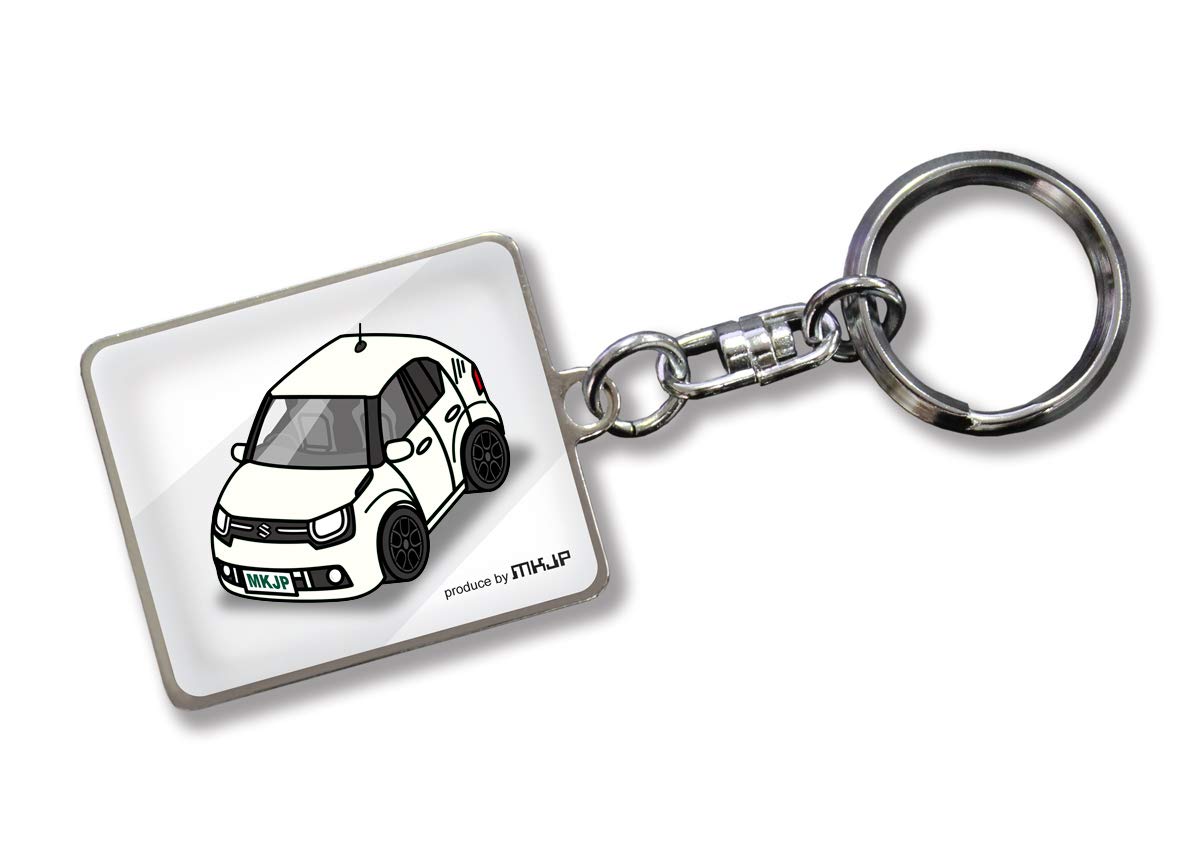 

MKJP Custom Key Chain Suzuki Ignis FF21S Base: White, white белый