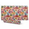 Decorative Mat for Laptop On Desk Floral Abstract Pattern 90X45 Cm
