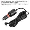 12-24V 11.5ft Car Driving Recorder GPS Navigator Cigarette Lighter Charging Line Cable