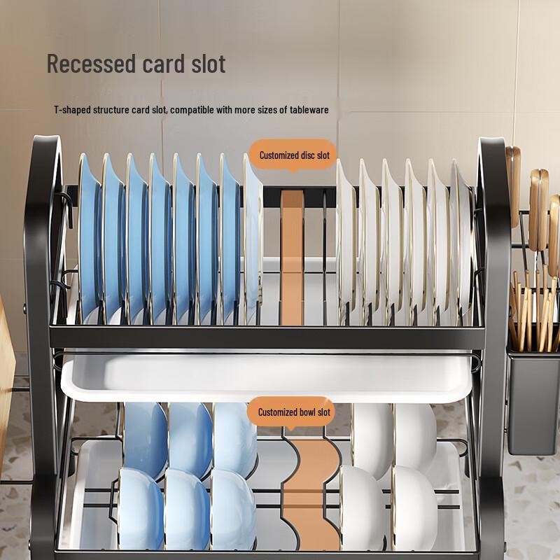 Kitchen Countertop Dish Drying Rack