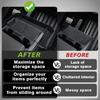 BestEvMod Center Console Front Organizer Cup Holders Front Tray Compatible with Tesla Cybertruck 2024+ Accessories Pickup Console Storage Box Tray 