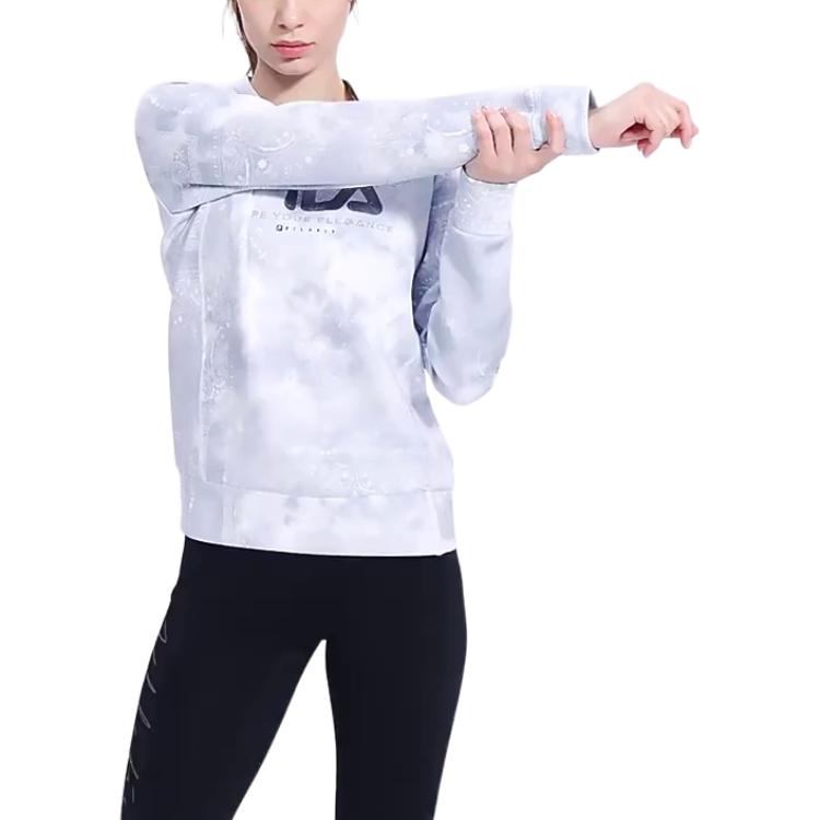 New FILA Athletics Sweatshirts Women's Dusty Blue A11W211202FBU