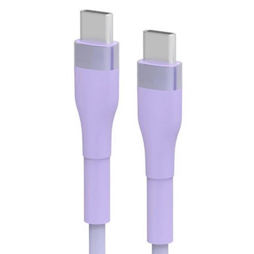 High Speed 60W USB Type C Fast Charging Data Cable Colorful For Home Office Travel USB C Charging Cord