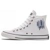 Converse Chuck Taylor All Star Alpargatas de Cano Alto Simples e Versáteis Unissex Branco