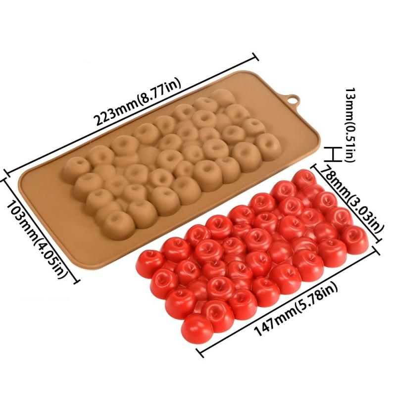 3D Raspberry Silicone Mold Fruit Pattern Fondant Chocolate Mousse Pudding Mould Party Baking Cake Decorating Tools Biscuit Mold