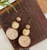 Yunnan Artistic Ethnic Fruit Earrings: Retro Natural Forest Style Design
