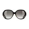 Loewe Windproof Sun Protection Irregular Shape Sunglasses Women Sunglasses Black LW40080U