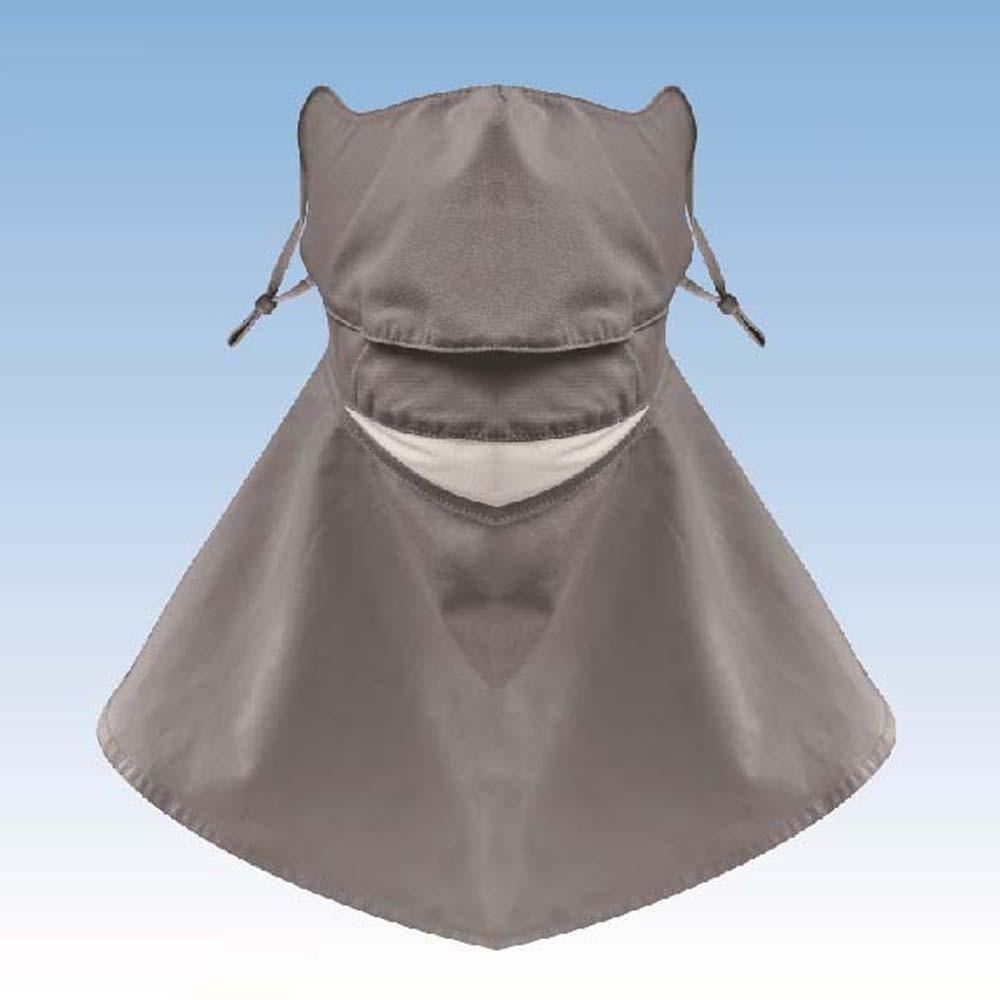 Ice Silk Face Sun Protection Thin Breathable Sunshade Mask Daily Sunscreen Mask with Shawl  Summer